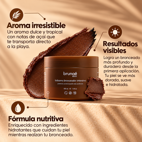 Bálsamo bronceador intensivo
